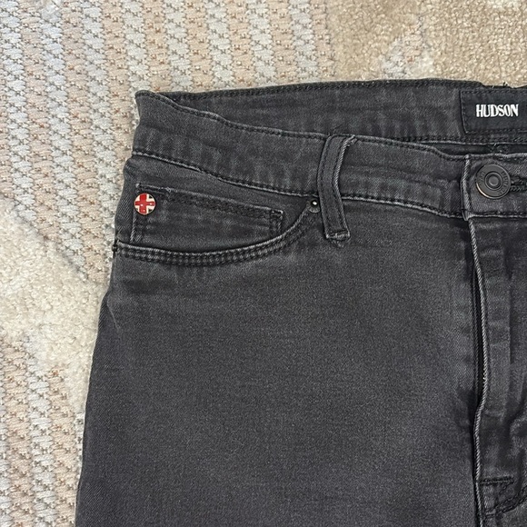 Hudson Blair Super Skinny Jeans - Black - High Rise Classic Denim - Size 30 - Picture 5 of 7